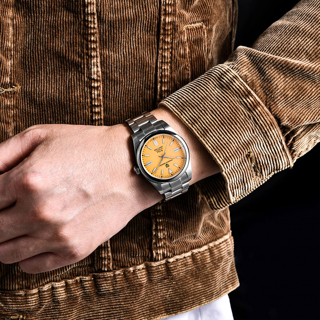 PGN Design Matteo Yellow yellow watch - product photo