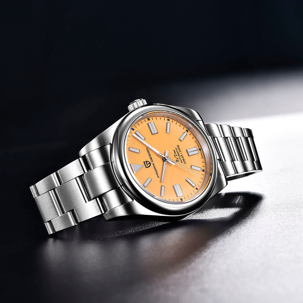 PGN Design Matteo Yellow yellow watch - product photo