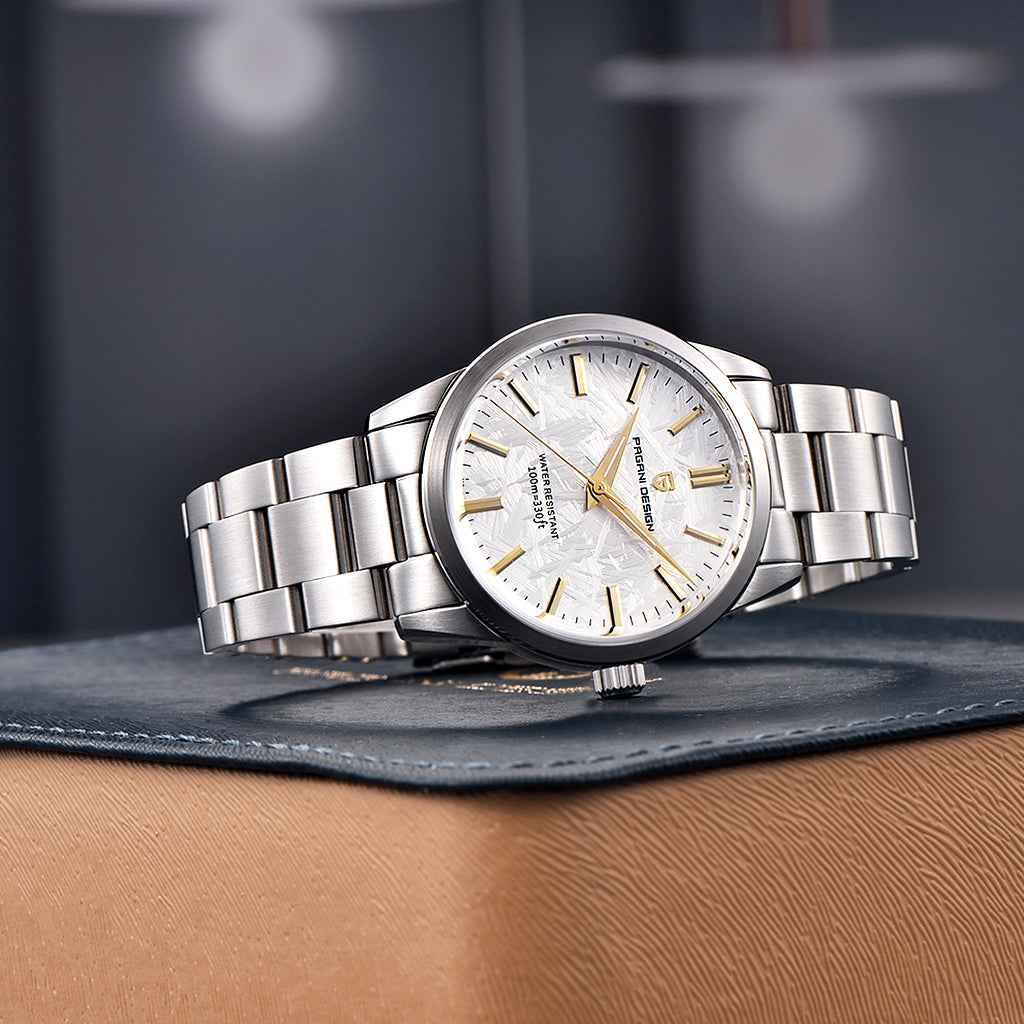 PGN Design Meritus Marfim steel watch - product photo