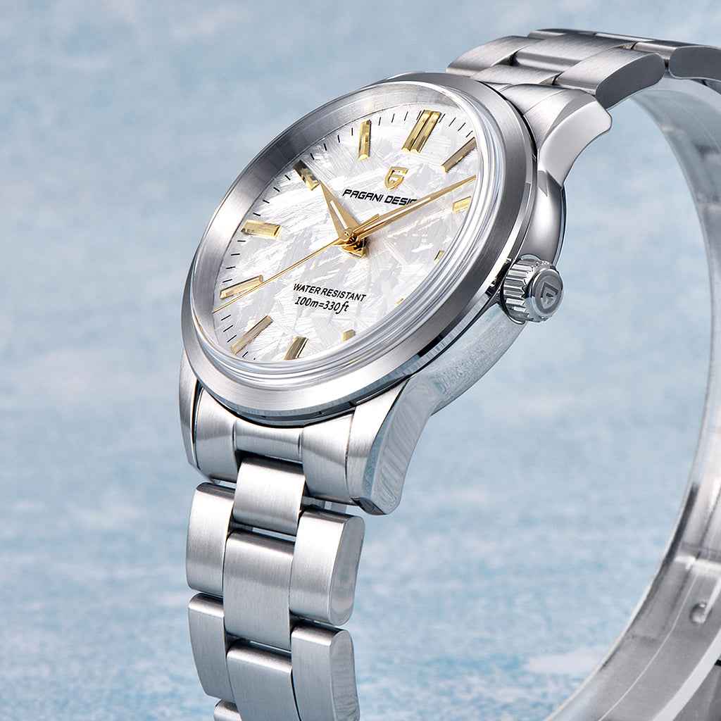 PGN Design Meritus Marfim steel watch - product photo