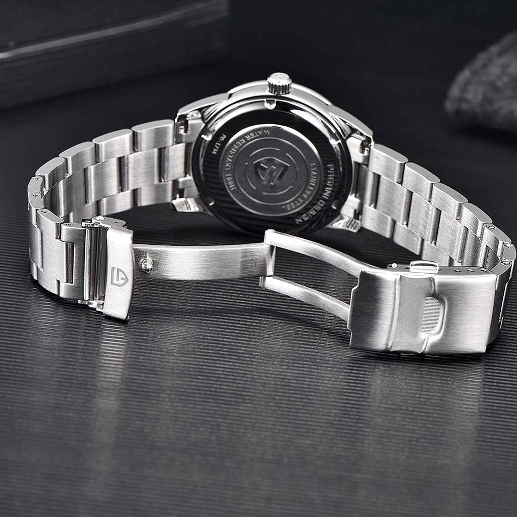 PGN Design Meritus Marfim steel watch - product photo