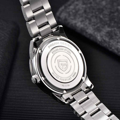 PGN Design Meritus Marfim steel watch - product photo