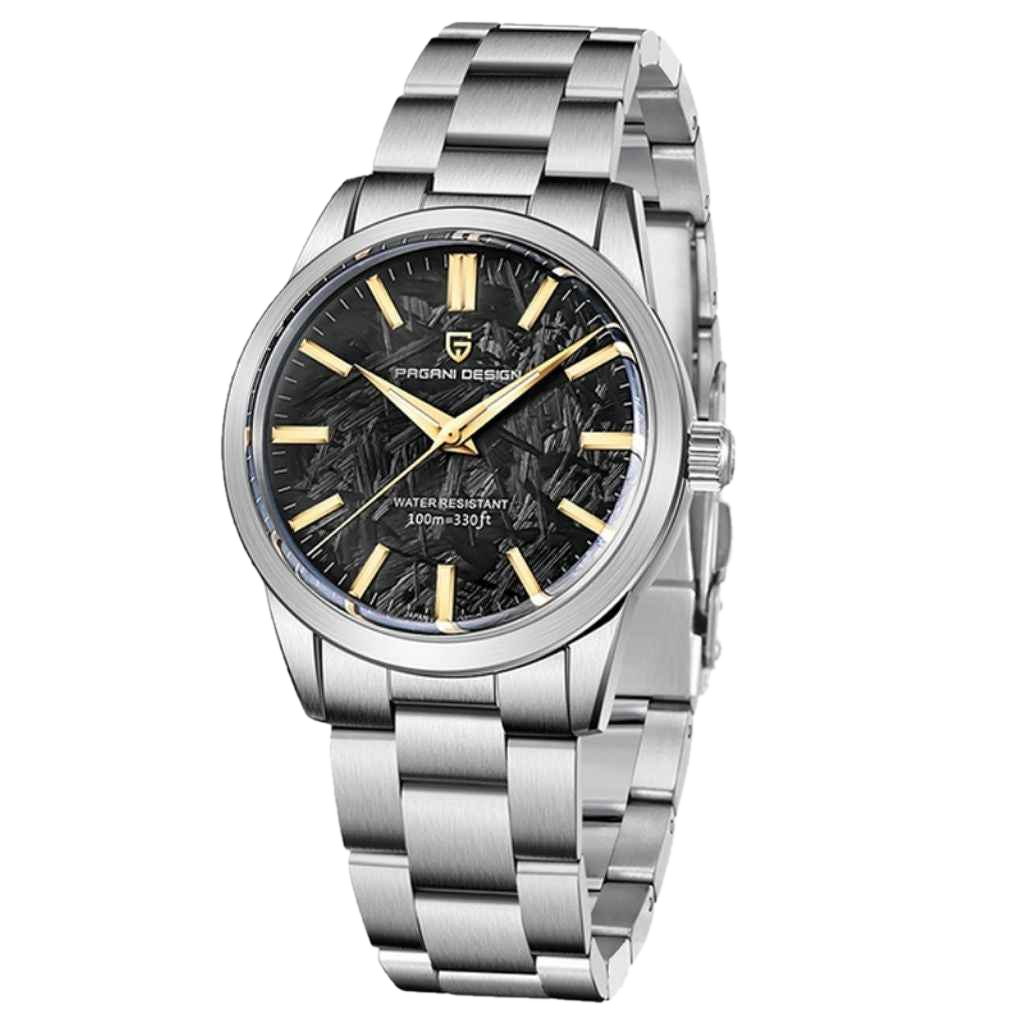 PGN Design Meritus Ônix steel watch - product photo