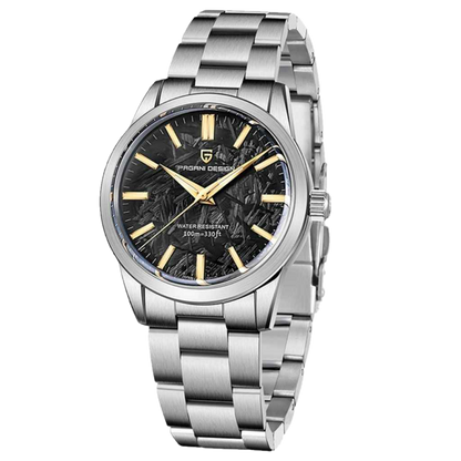 PGN Design Meritus Ônix steel watch - product photo