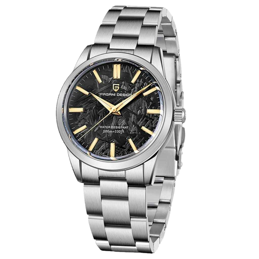 PGN Design Meritus Ônix steel watch - product photo