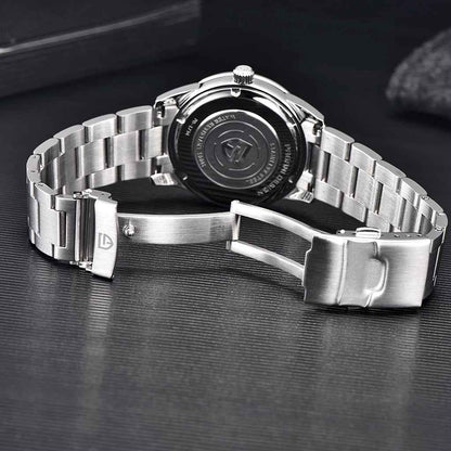 PGN Design Meritus Ônix steel watch - product photo