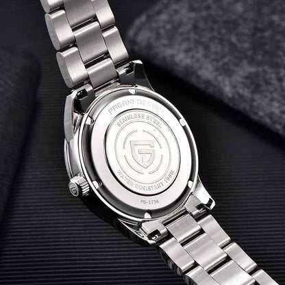 PGN Design Meritus Ônix steel watch - product photo