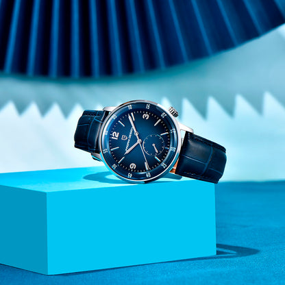 PGN Design Milano Blue Classic Edition blue watch - product photo
