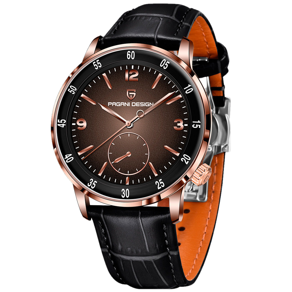 PGN Design Milano Copper Classic Edition steel watch - product photo