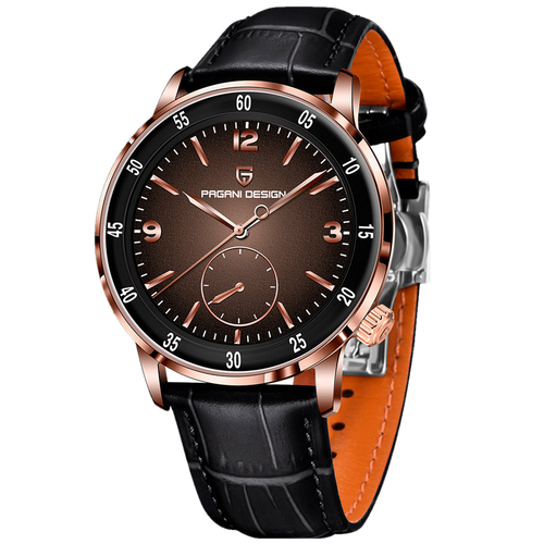 PGN Design Milano Copper Classic Edition steel watch - product photo