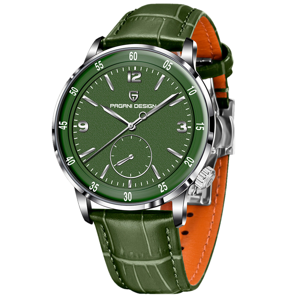PGN Design Milano Green Classic Edition green watch - product photo