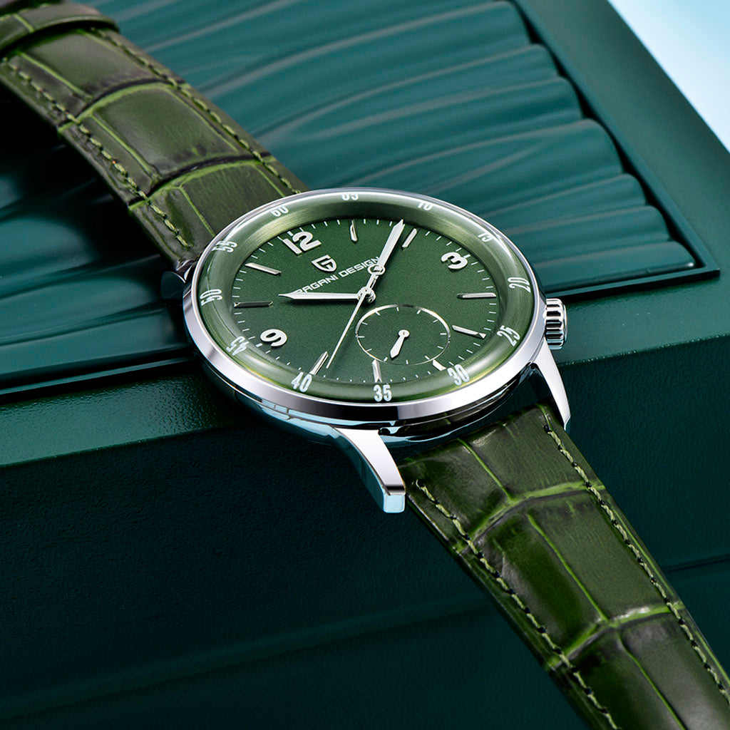 PGN Design Milano Green Classic Edition green watch - product photo