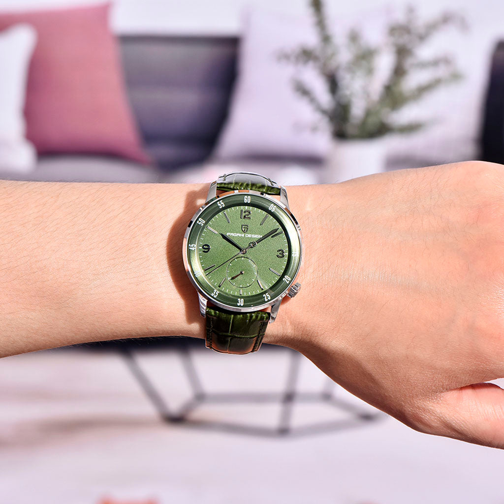 PGN Design Milano Green Classic Edition green watch - product photo