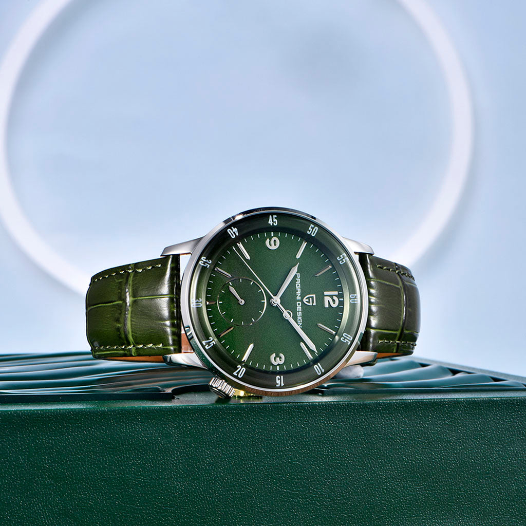 PGN Design Milano Green Classic Edition green watch - product photo