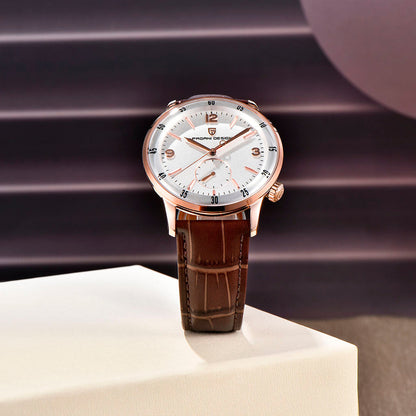 PGN Design Milano White Classic Edition white watch - product photo