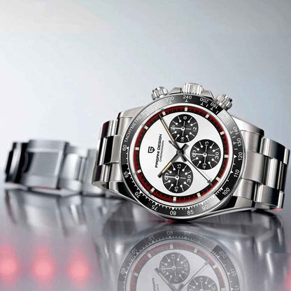 PGN Design Montpellier White City Edition white watch - product photo