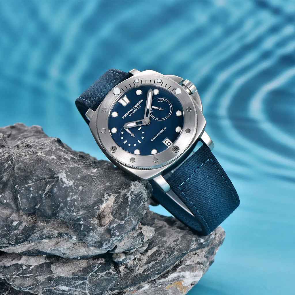 PGN Design Numberg Blue blue watch - product photo