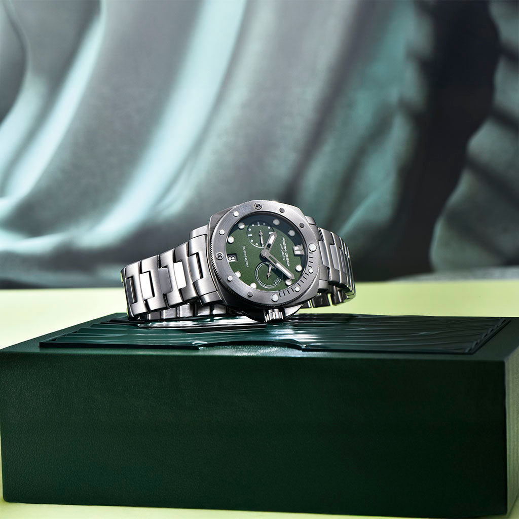 PGN Design Numberg Green City Edition green watch - product photo