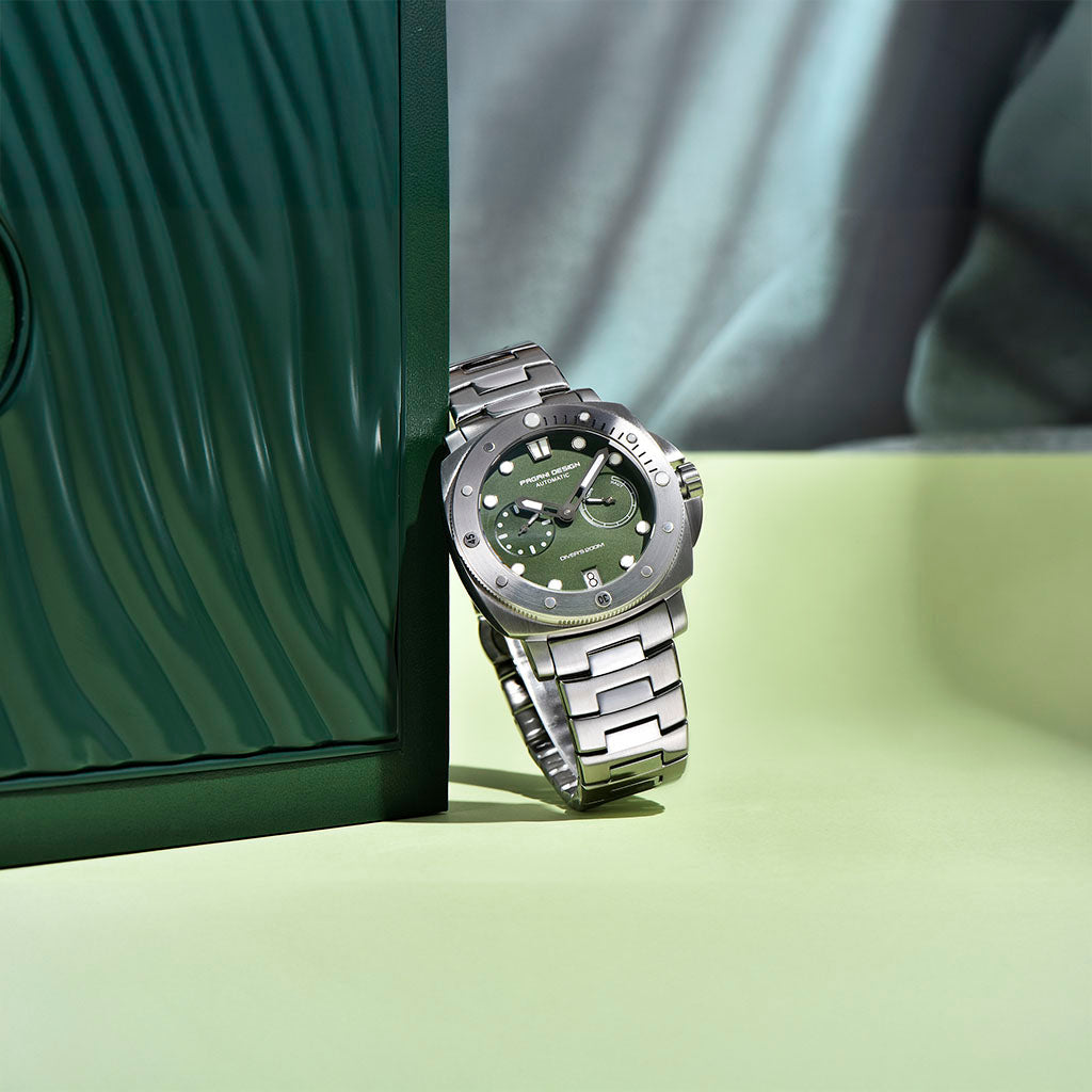 PGN Design Numberg Green City Edition green watch - product photo