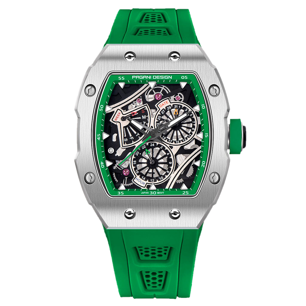 PGN Design Nurburg Green green watch - product photo