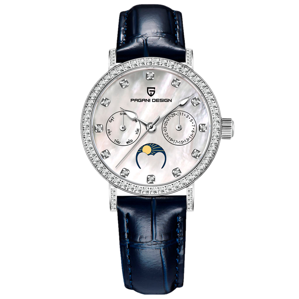 PGN Design Orchid Blue blue watch - product photo