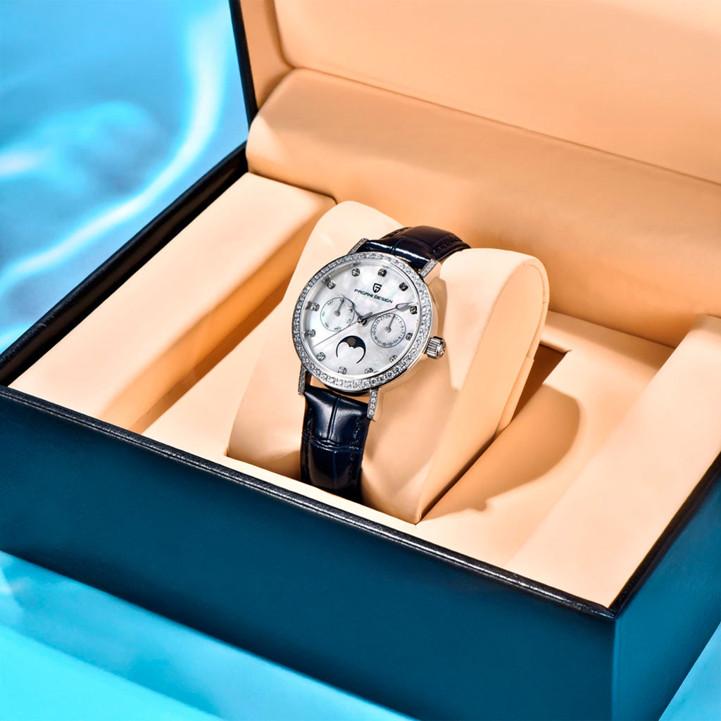 PGN Design Orchid Blue blue watch - product photo
