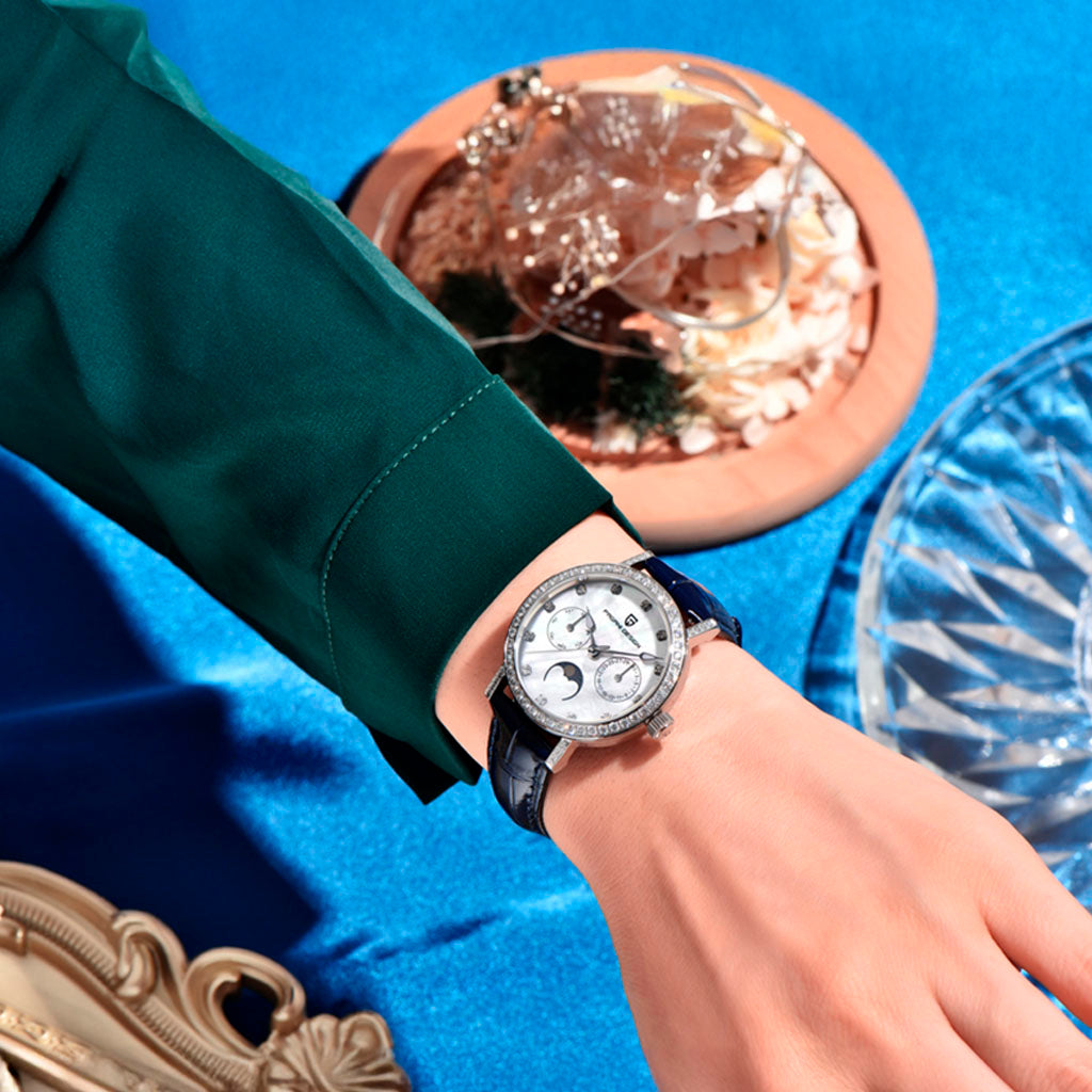 PGN Design Orchid Blue blue watch - product photo