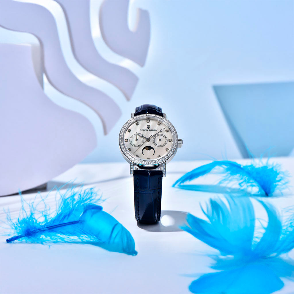PGN Design Orchid Blue blue watch - product photo