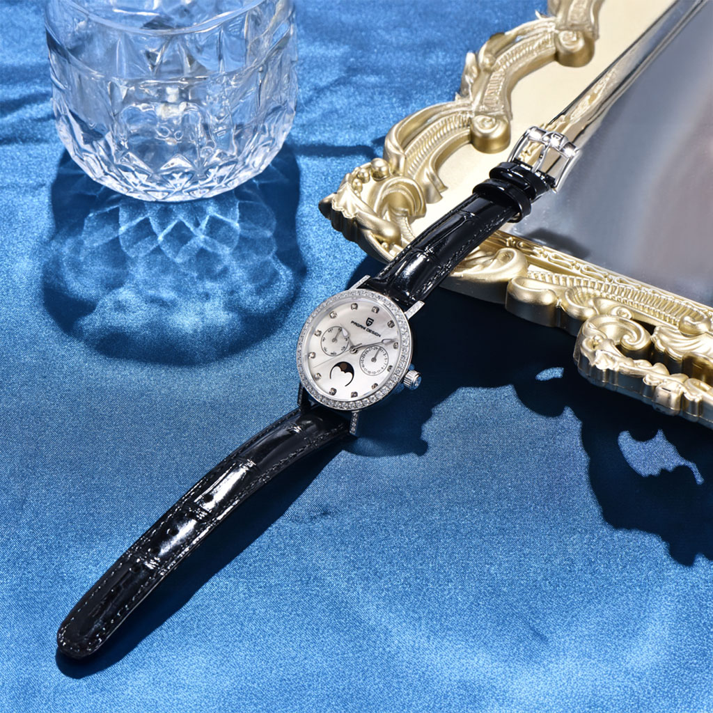 PGN Design Orchid Blue blue watch - product photo
