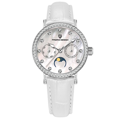PGN Design Orchid White white watch - product photo