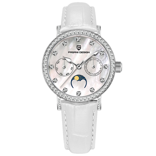 PGN Design Orchid White white watch - product photo