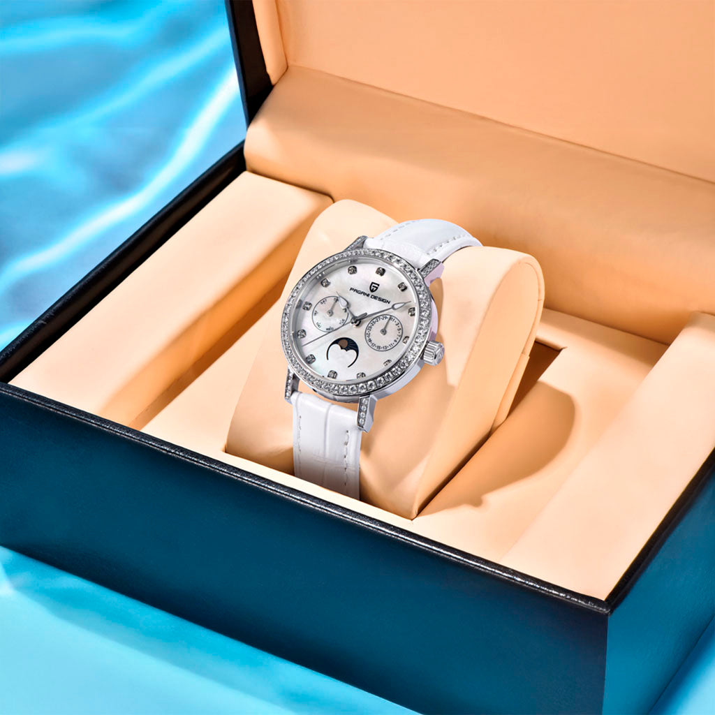 PGN Design Orchid White white watch - product photo