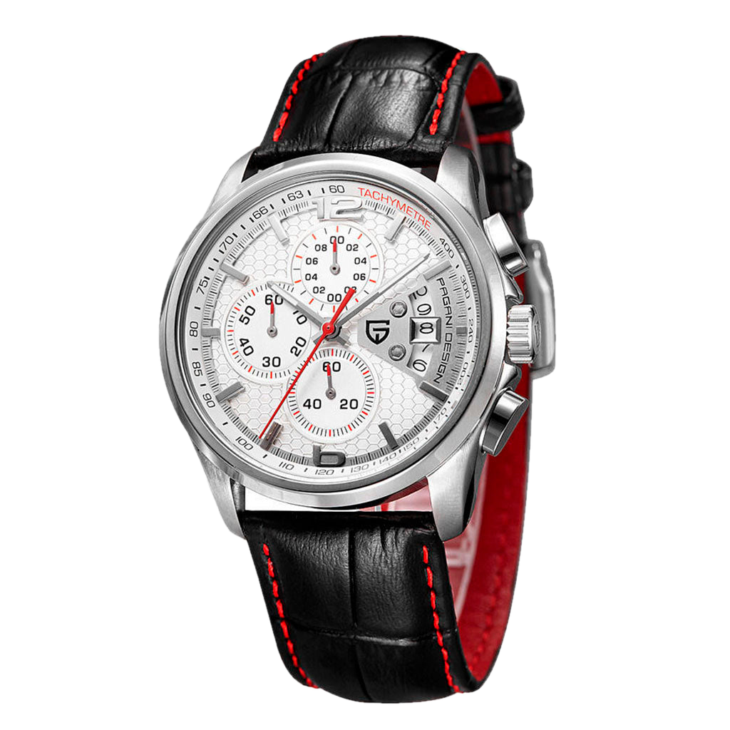 PGN Design Pace White white watch - product photo