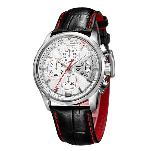 PGN Design Pace White white watch - product photo