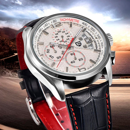 PGN Design Pace White white watch - product photo