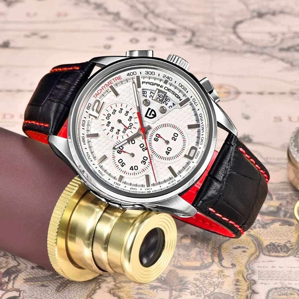 PGN Design Pace White white watch - product photo