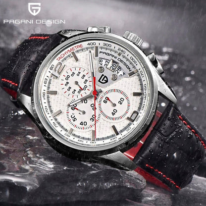 PGN Design Pace White white watch - product photo