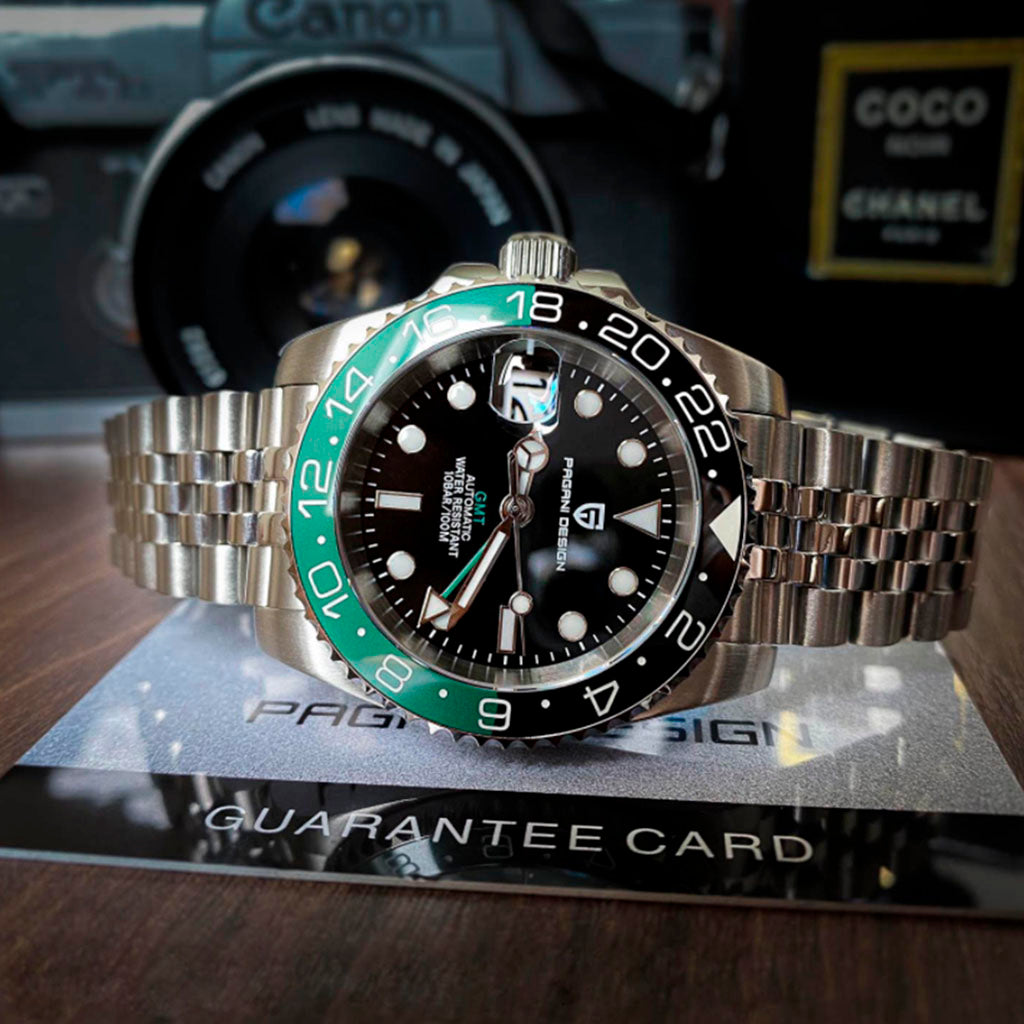 PGN Design Pantheon Green green watch - product photo