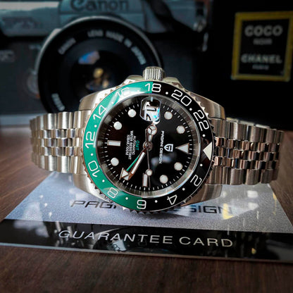 PGN Design Pantheon Green green watch - product photo