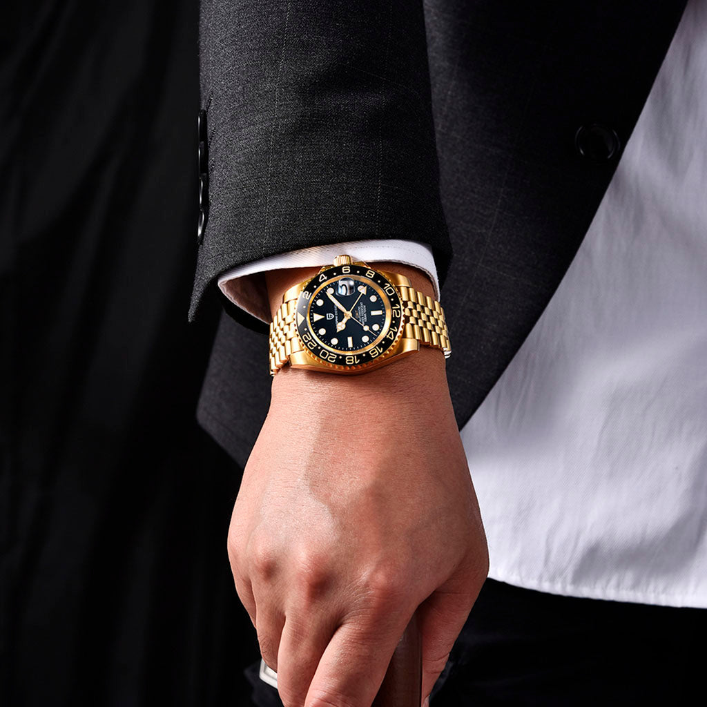 PGN Design Pantheon Pure Gold gold watch - product photo