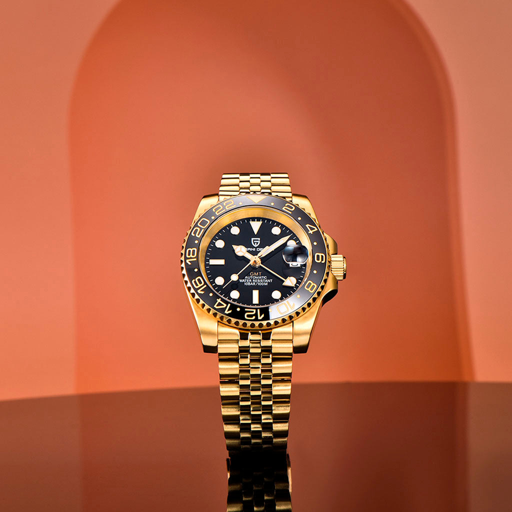 PGN Design Pantheon Pure Gold gold watch - product photo