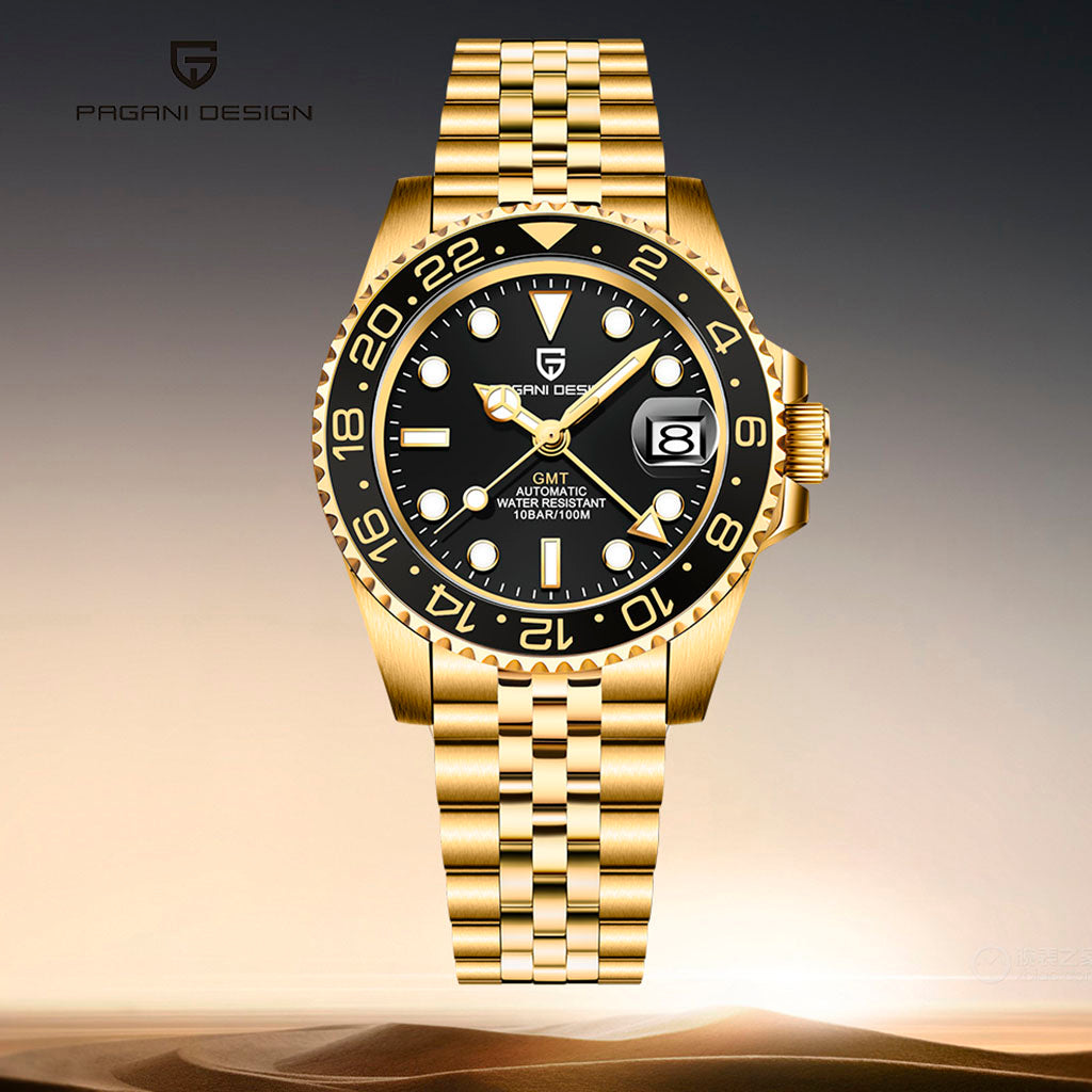 PGN Design Pantheon Pure Gold gold watch - product photo