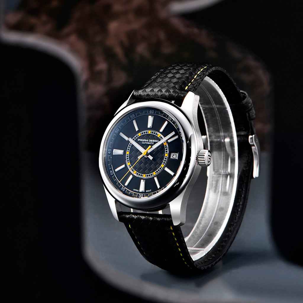 PGN Design Rennes Yellow yellow watch - product photo
