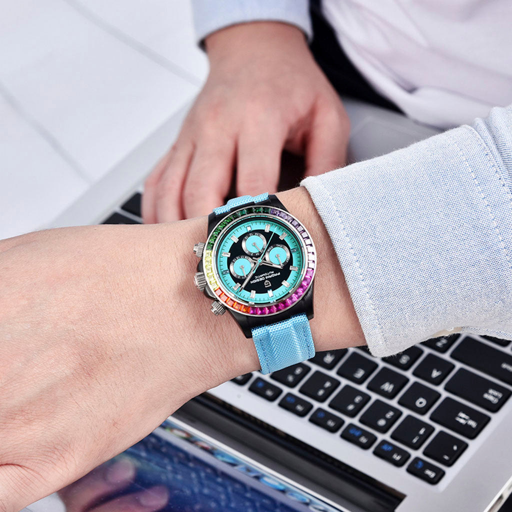 PGN Design Riad Blue blue watch - product photo