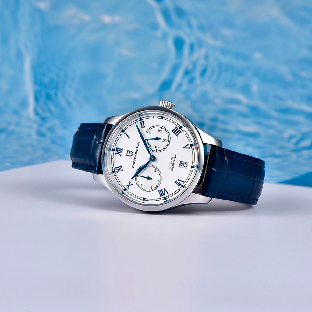 PGN Design Roma Blue Classic Edition blue watch - product photo
