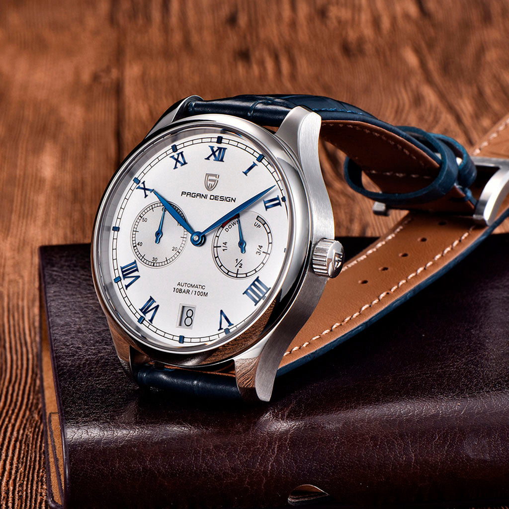 PGN Design Roma Blue Classic Edition blue watch - product photo