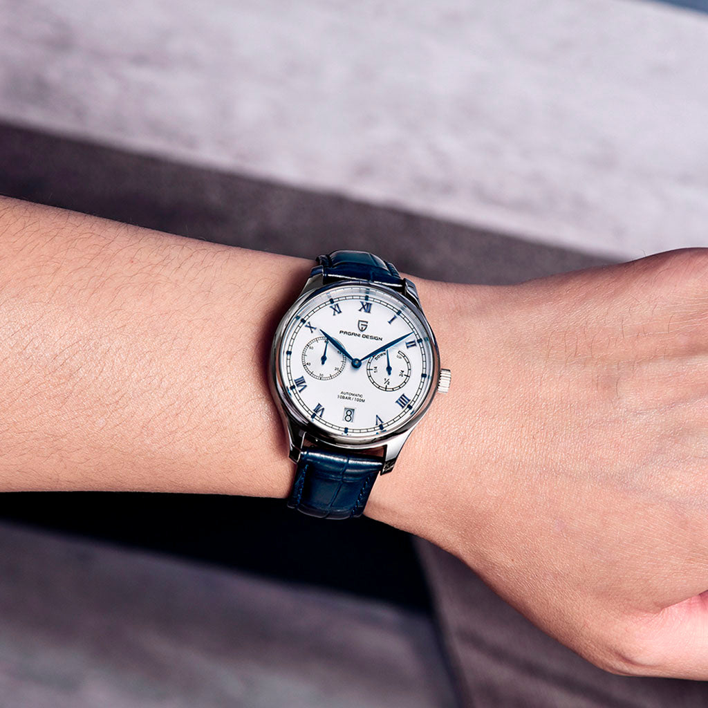 PGN Design Roma Blue Classic Edition blue watch - product photo