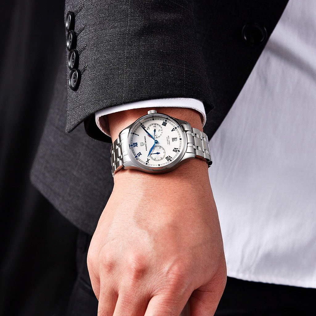 PGN Design Roma Silver White white watch - product photo