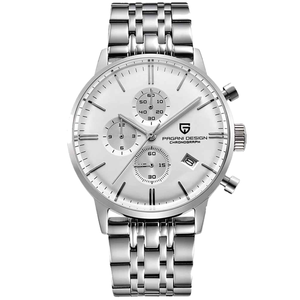 PGN Design Rouen White City Edition white watch - product photo