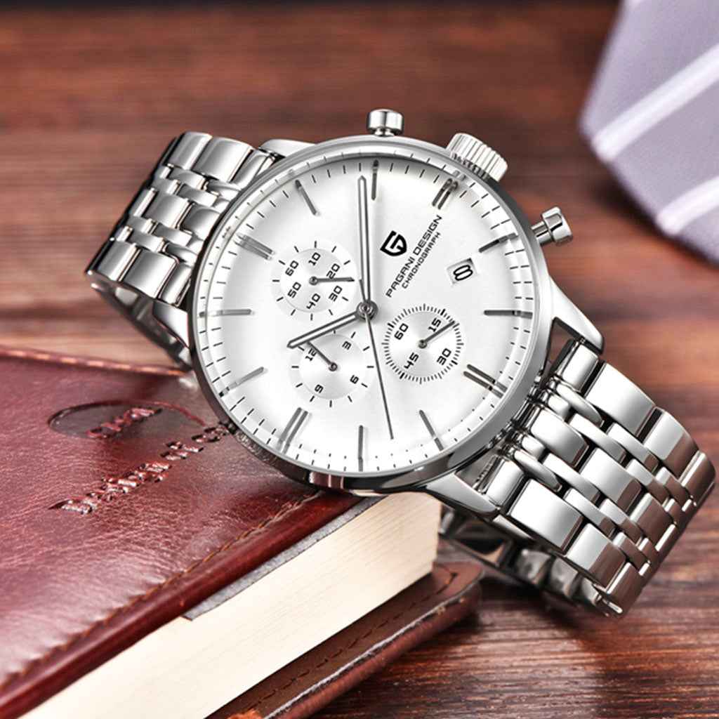 PGN Design Rouen White City Edition white watch - product photo